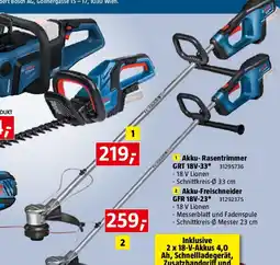 Bauhaus Akku- Rasentrimmer Angebot