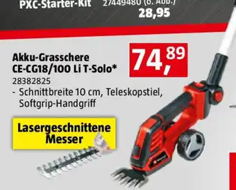 Bauhaus Akku-Grasschere CE-CG18/100 Li T-Solo Angebot