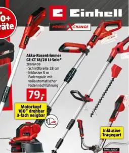 Bauhaus Akku-Rasentrimmer GE-CT 18/28 Li-Solo Angebot
