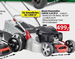 Bauhaus Benzin-Rasenmäher CLASSIC 5.14 SP-H Angebot