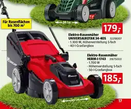 Bauhaus Elektro-Rasenmäher HERM-I-1743 Angebot
