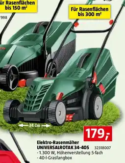 Bauhaus Elektro-Rasenmäher -40-1-Grasfangbox Angebot