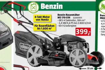 Bauhaus Benzin-Rasenmäher MS 170-51H Angebot