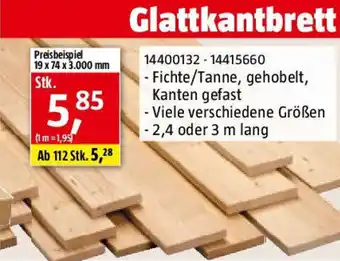 Bauhaus Glattkantbrett Angebot