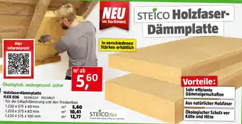 Bauhaus Holzfaserdämmplatte FLEX 036 Angebot