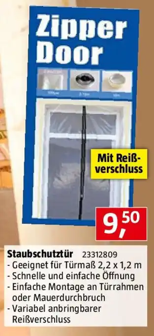 Bauhaus Staubschutztür Angebot