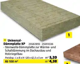 Bauhaus Universal- Dämmplatte KP Angebot