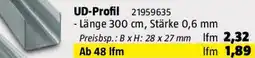 Bauhaus UD-Profil Angebot