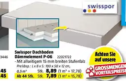 Bauhaus Dachboden-Dämmelement Angebot