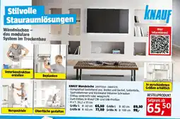 Bauhaus KNAUF Wandnische Angebot