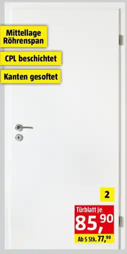 Bauhaus Kilsgaard Zimmertür G1 Angebot