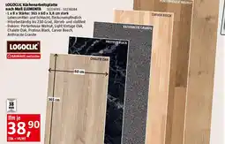 Bauhaus LOGOCLIC Küchenarbeitsplatte nach Maß Elementa Angebot