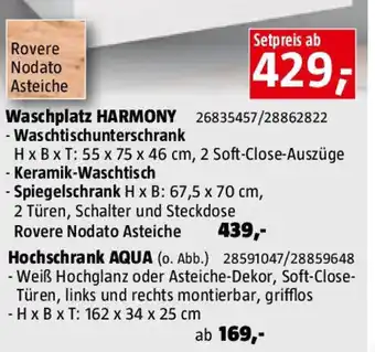 Bauhaus Hochschrank AQUA Angebot