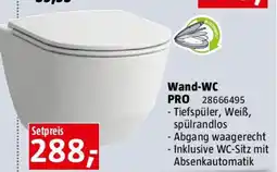 Bauhaus Wand-WC PRO Angebot