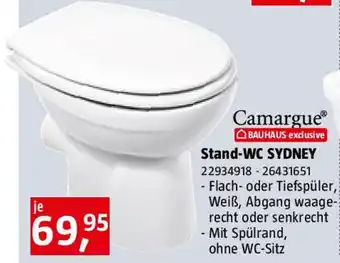 Bauhaus Stand-WC SYDNEY Angebot