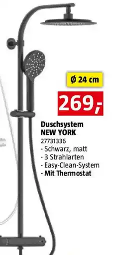 Bauhaus Duschsystem new york Angebot