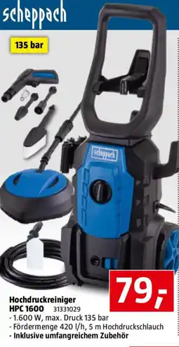 Bauhaus Hochdruckreiniger HPC 1600 Angebot