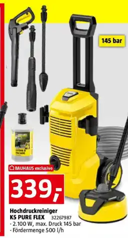 Bauhaus Hochdruckreiniger k5 pure flex Angebot
