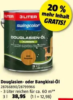 Bauhaus Douglasien- oder Bangkirai-Öl Angebot