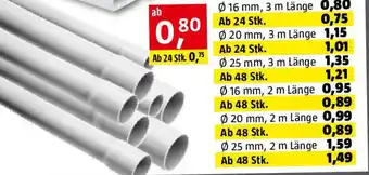 Bauhaus Stangenrohr Angebot
