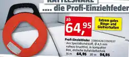 Bauhaus Profi-Einziehfeder Angebot