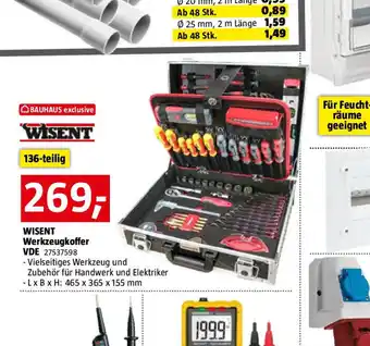 Bauhaus Werkzeugkoffer VDE Angebot