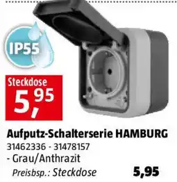 Bauhaus Aufputz-Schalterserie HAMBURG Angebot