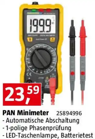 Bauhaus PAN Minimeter Angebot