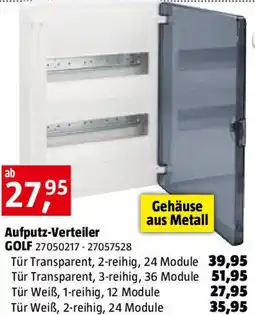 Bauhaus Aufputz-Verteiler Golf Angebot