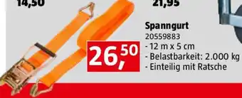 Bauhaus Spanngurt Angebot