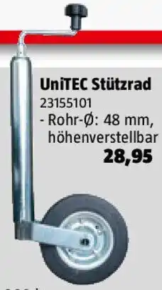 Bauhaus Stützrad Angebot
