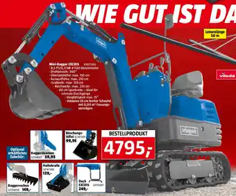 Bauhaus Mini-Bagger EXC815 Angebot