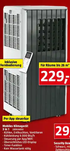 Bauhaus Mobiles Klimagerät Angebot