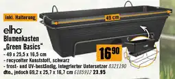 Hornbach Blumenkasten „Green Basics Angebot