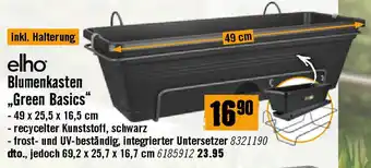 Hornbach Blumenkasten „Green Basics Angebot