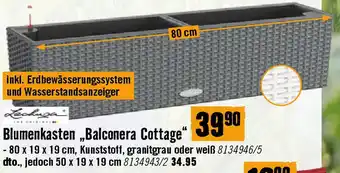 Hornbach Blumenkasten „Balconera Cottage Angebot
