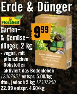 Hornbach Erde & Dünger Angebot