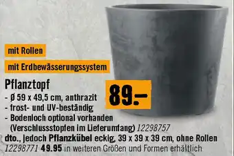Hornbach Pflanztopf Angebot
