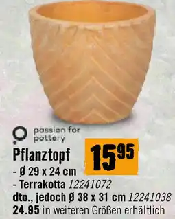 Hornbach Pflanztopf Angebot