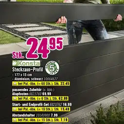 Hornbach Steckzaun-Profil Angebot