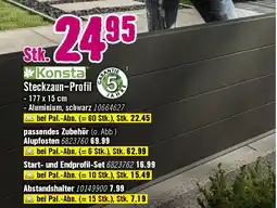 Hornbach Steckzaun-Profil Angebot