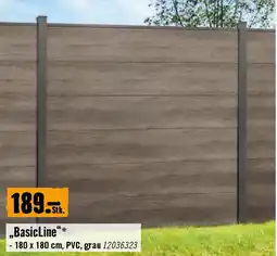 Hornbach „BasicLine Angebot