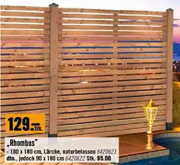 Hornbach ,,Rhombus Angebot
