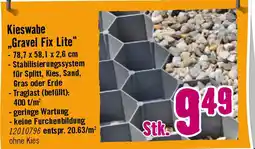 Hornbach Kieswabe „Gravel Fix Lite Angebot