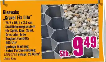 Hornbach Kieswabe „Gravel Fix Lite Angebot