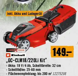 Hornbach GC-CLM18/220Li Kit Angebot