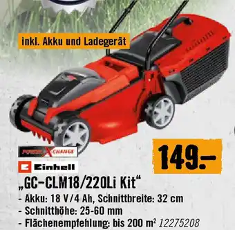 Hornbach GC-CLM18/220Li Kit Angebot