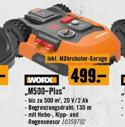 Hornbach kabelgebunden „M500-Plus Angebot
