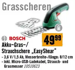 Hornbach Akku-Gras-/ Strauchschere,,EasyShear Angebot