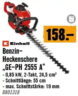 Hornbach Benzin- Heckenschere „GE-PH 2555 A Angebot